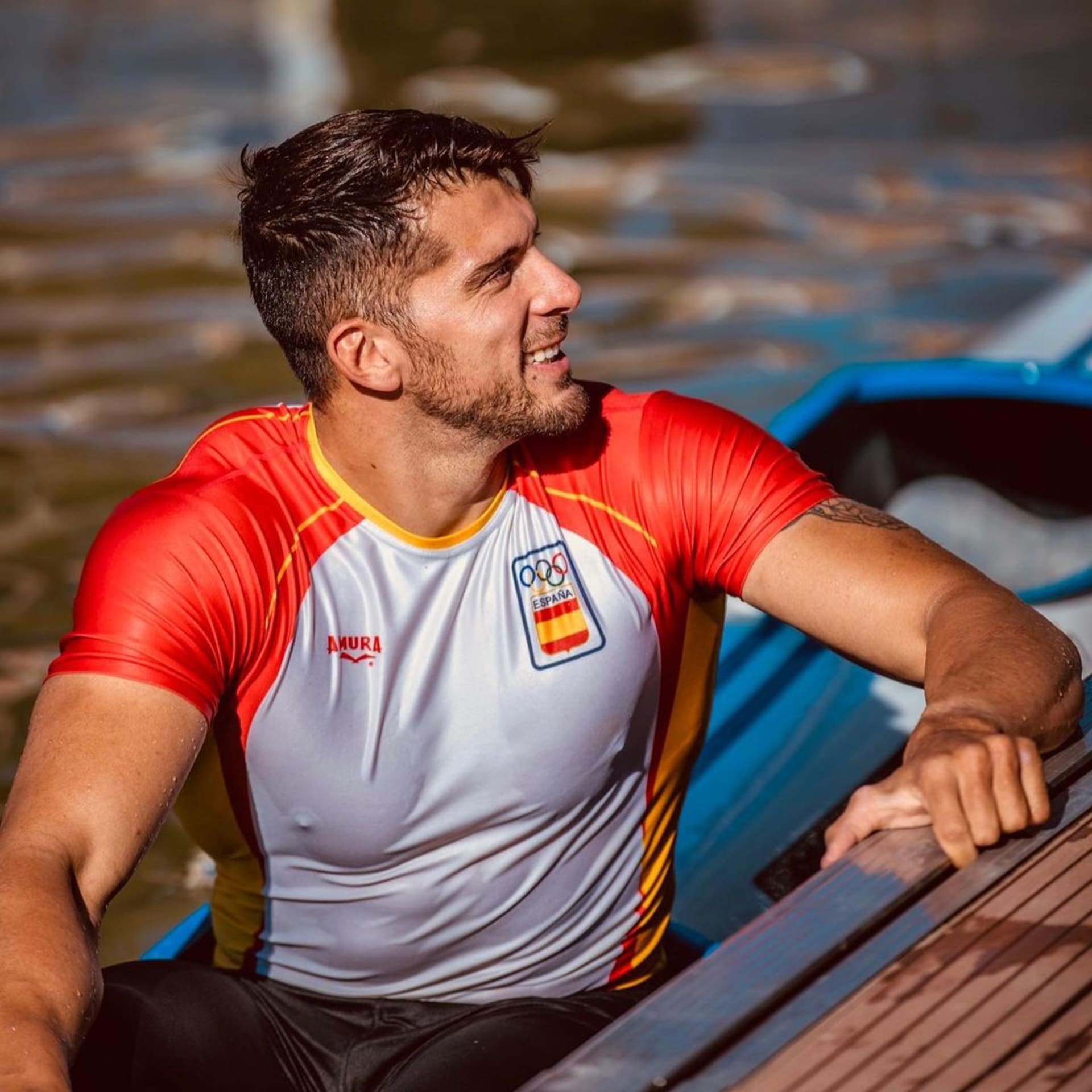 Španělský olympijský šampion v rychlostní kanoistice, kajakář Cristian Toro