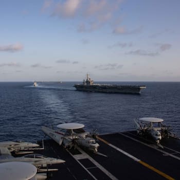 Americké námořnictvo ve Středozemním moři (3. 11. 2023)