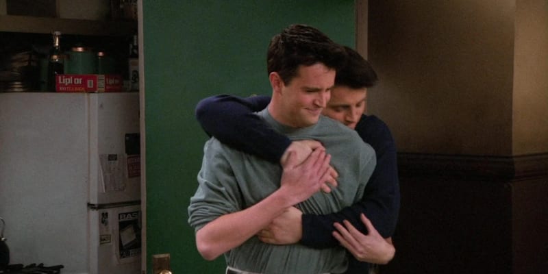 Matthew Perry jako Chandler v seriálu Přátelé