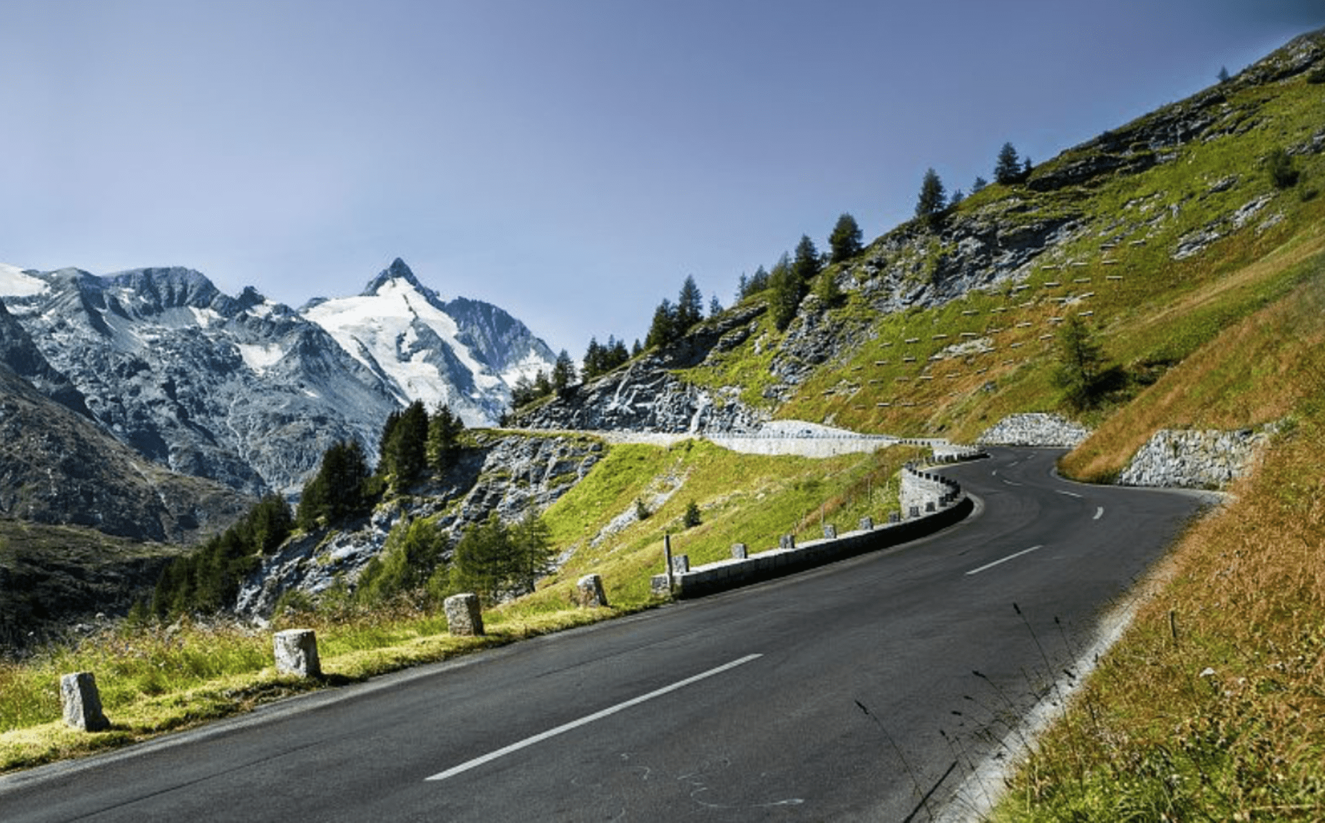 Grossglockner High Alpine Road je bohužel přes zimní sezónu zavřená.