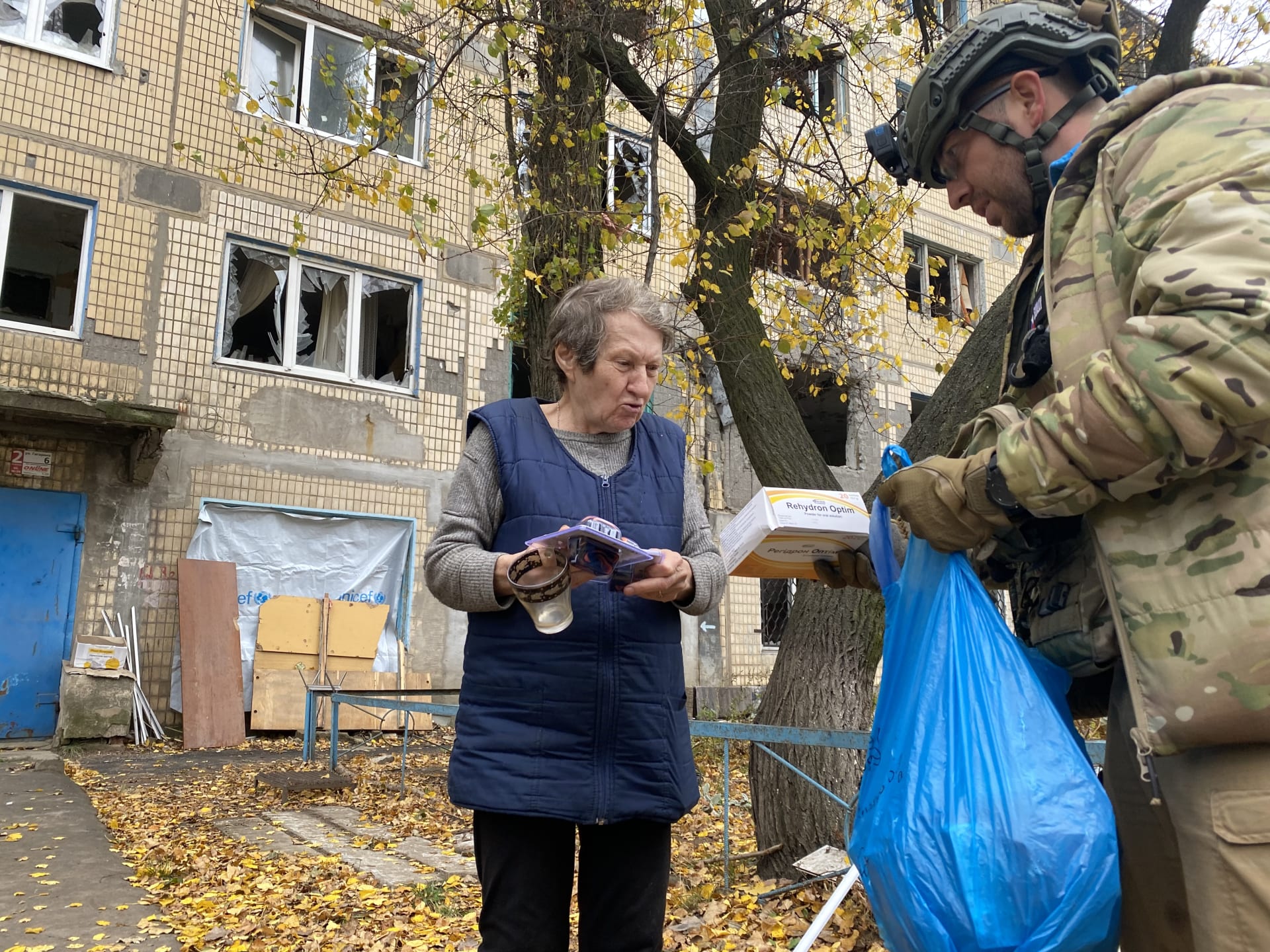 Střípky z české humanitární výpravy téměř zničené ukrajinské Avdjivky pod taktovkou Team 4 Ukraine
