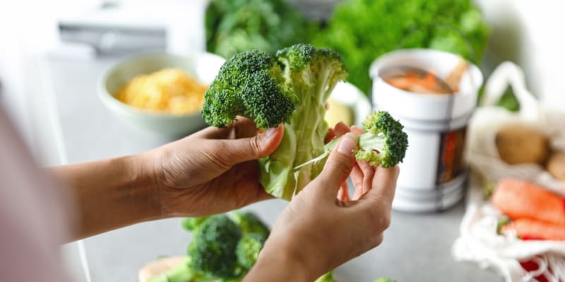 Brokolice i listová zelenina jsou skvělým zdrojem živin.