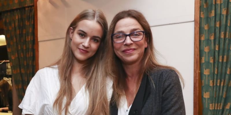 Lucie Zedníčková s dcerou Amelií, která je rovněž herečkou. 