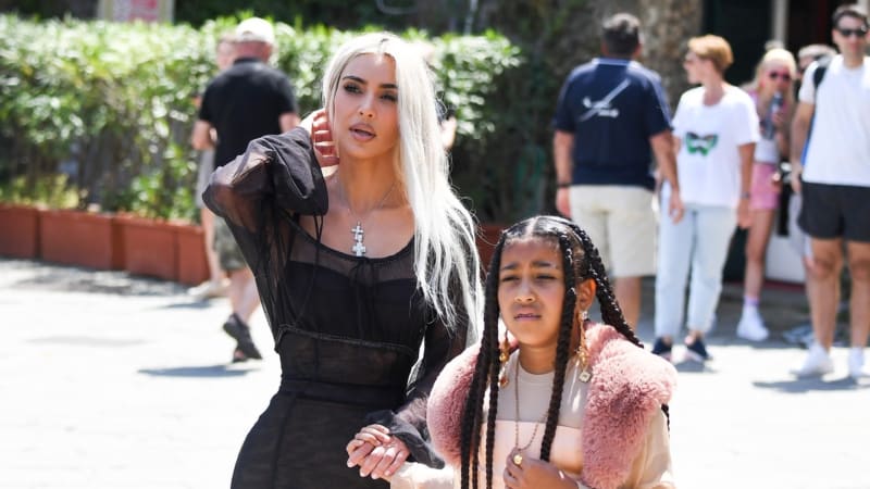 Kim Kardashian s dcerou North v roce 2022