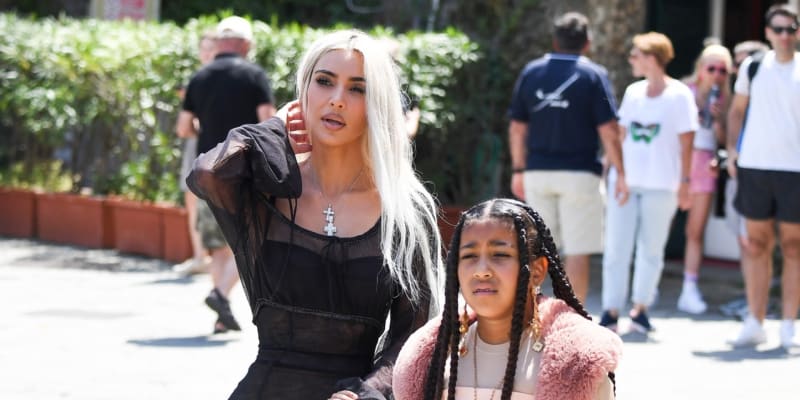 Kim Kardashian s dcerou North v roce 2022
