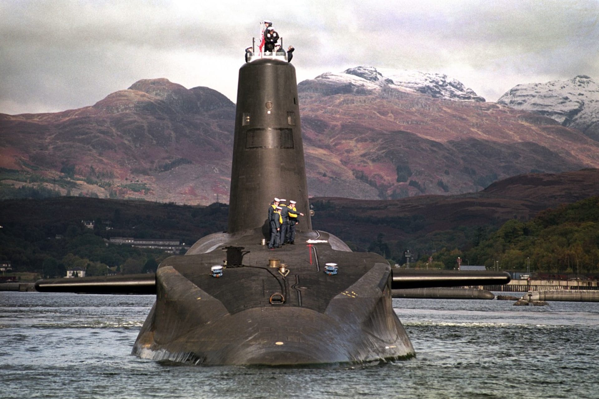Ponorka třídy Vanguard britské Royal Navy