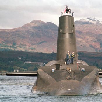 Ponorka třídy Vanguard britské Royal Navy