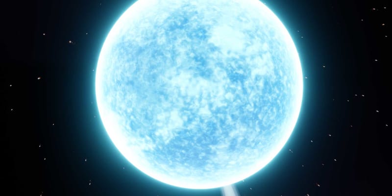 Neutronová hvězda udělá s člověkem rychlí proces