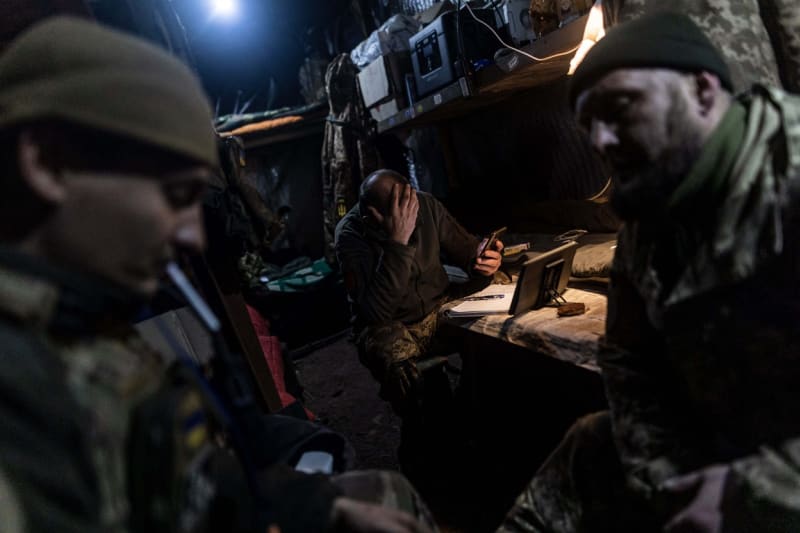Zákopy na ukrajinských bojištích jsou plné myší a krys.