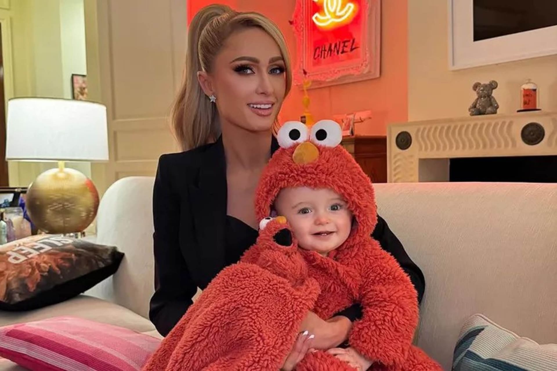 Paris Hiltonová se synem Phoenixem