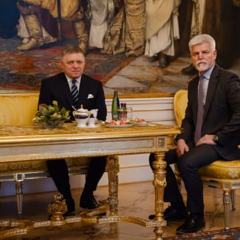 Setkání Roberta Fica s prezidentem Petrem Pavlem
