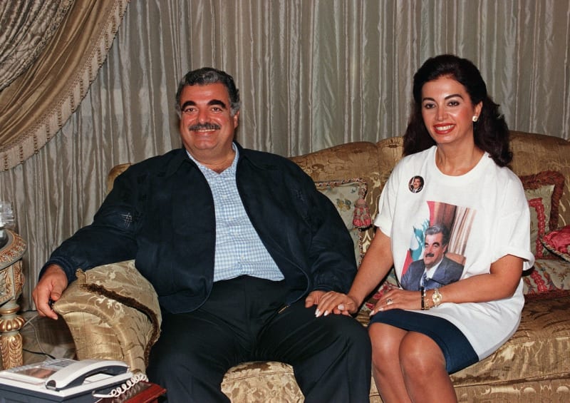 Bývalý libanonský předseda vlády Rafík Harírí, na kterého byl v roce 2005 spáchán atentát. 