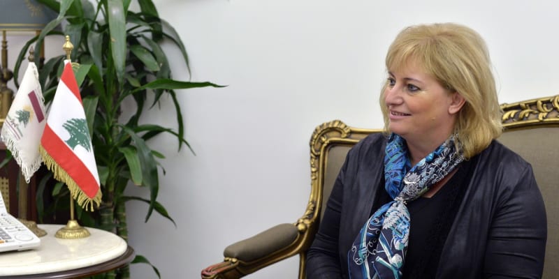 Předsedkyně Zvláštního tribunálu pro Libanon Ivana Hrdličková