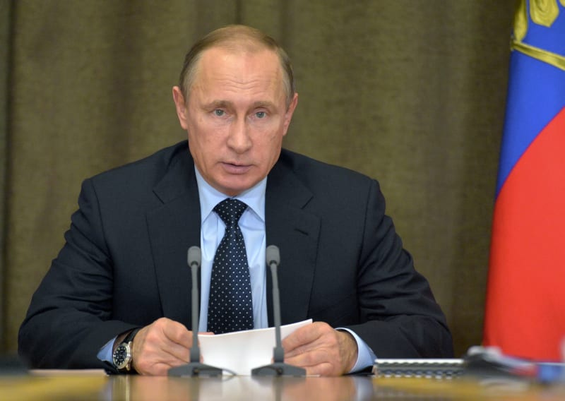 Putin v roce 2015