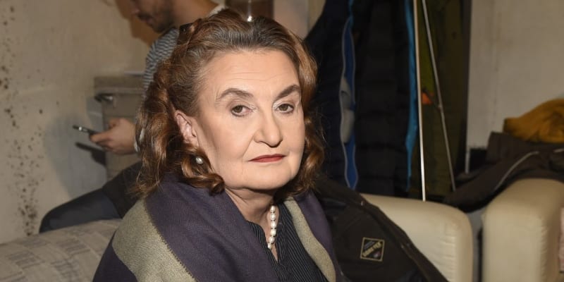 Herečka Eva Holubová v březnu oslavila 65. narozeniny. 