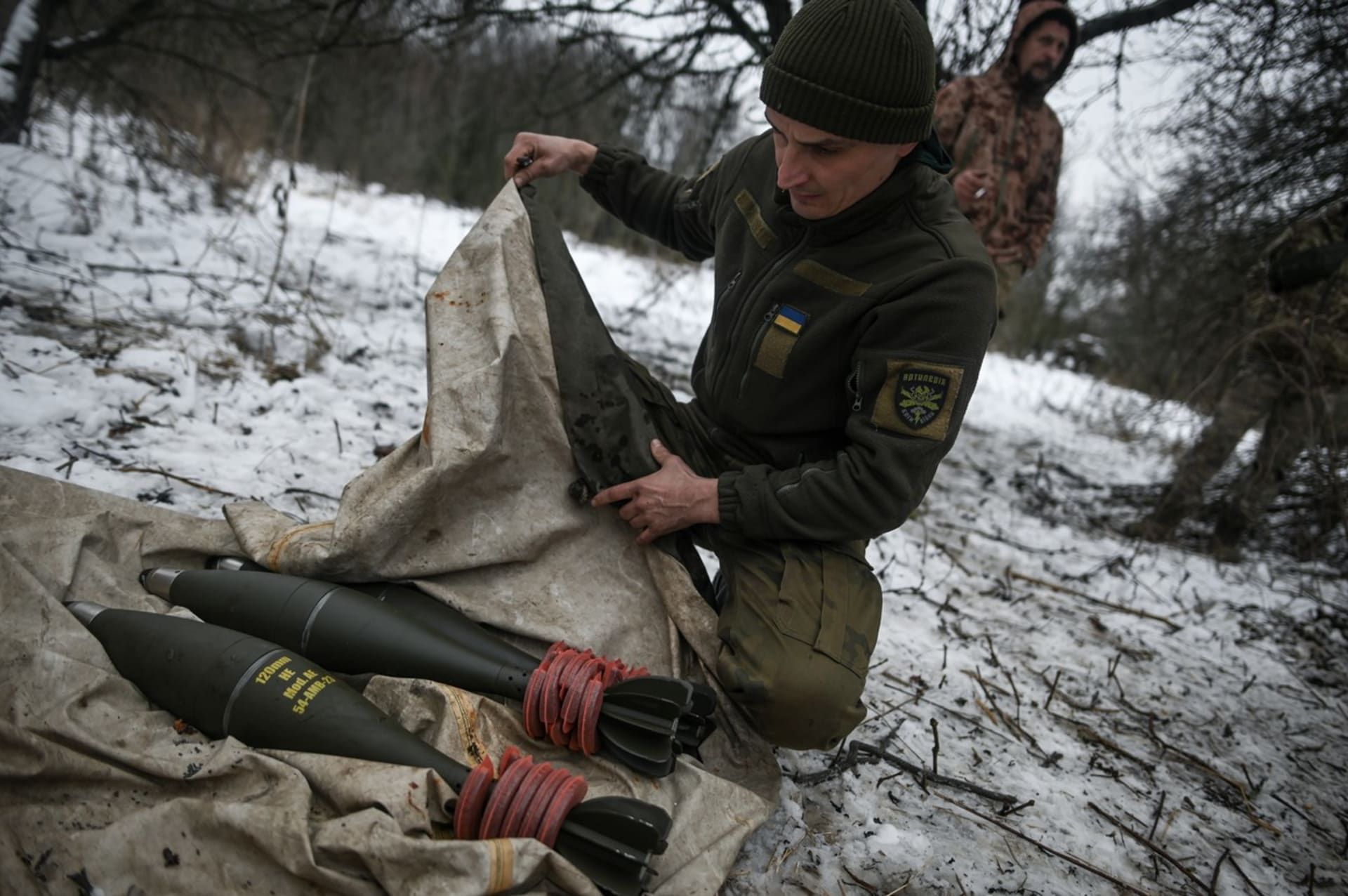 Ukrajinským vojákům chybí na frontě moderní technika.