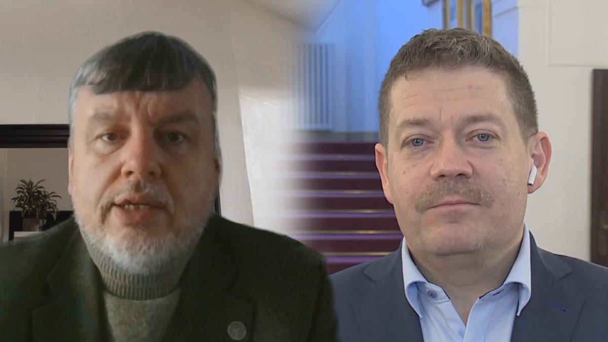 Poslanci Jan Bureš (ODS) a Patrik Nacher (nestr. za ANO)