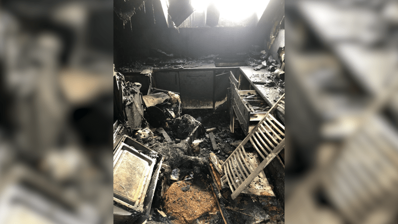 Požár rodinný dům na Jablonecku značně poškodil. 