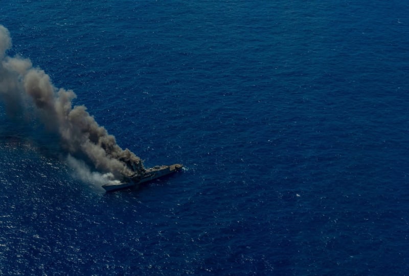 Zničení USS Ingraham