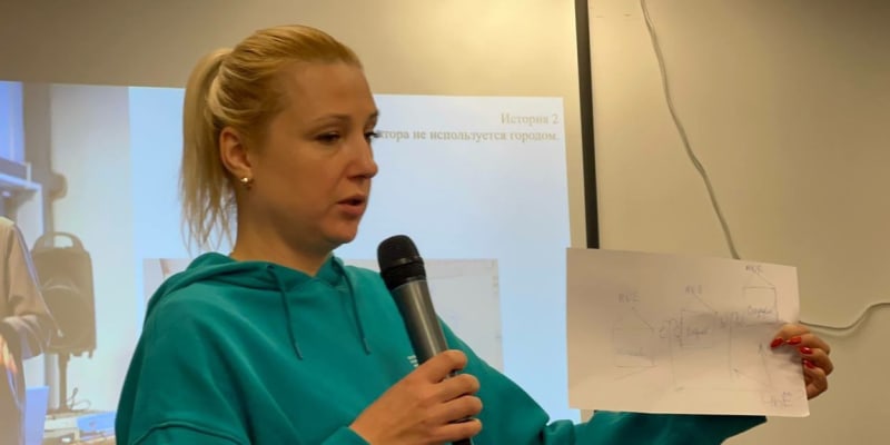 Ruská novinářka Jekatěrina Duncovová, která hodlá kandidovat proti Vladimiru Putinovi v prezidentských volbách.