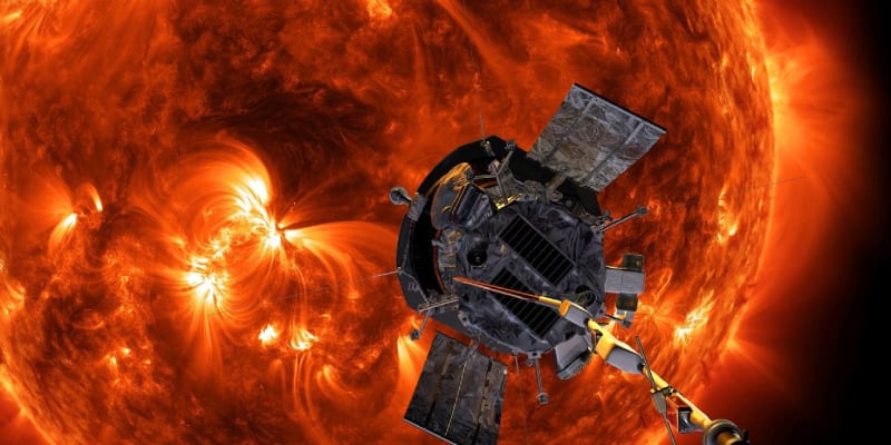 Solární bouře na povrchu Slunce monitoruje  už od roku 1996 sonda SOHO
