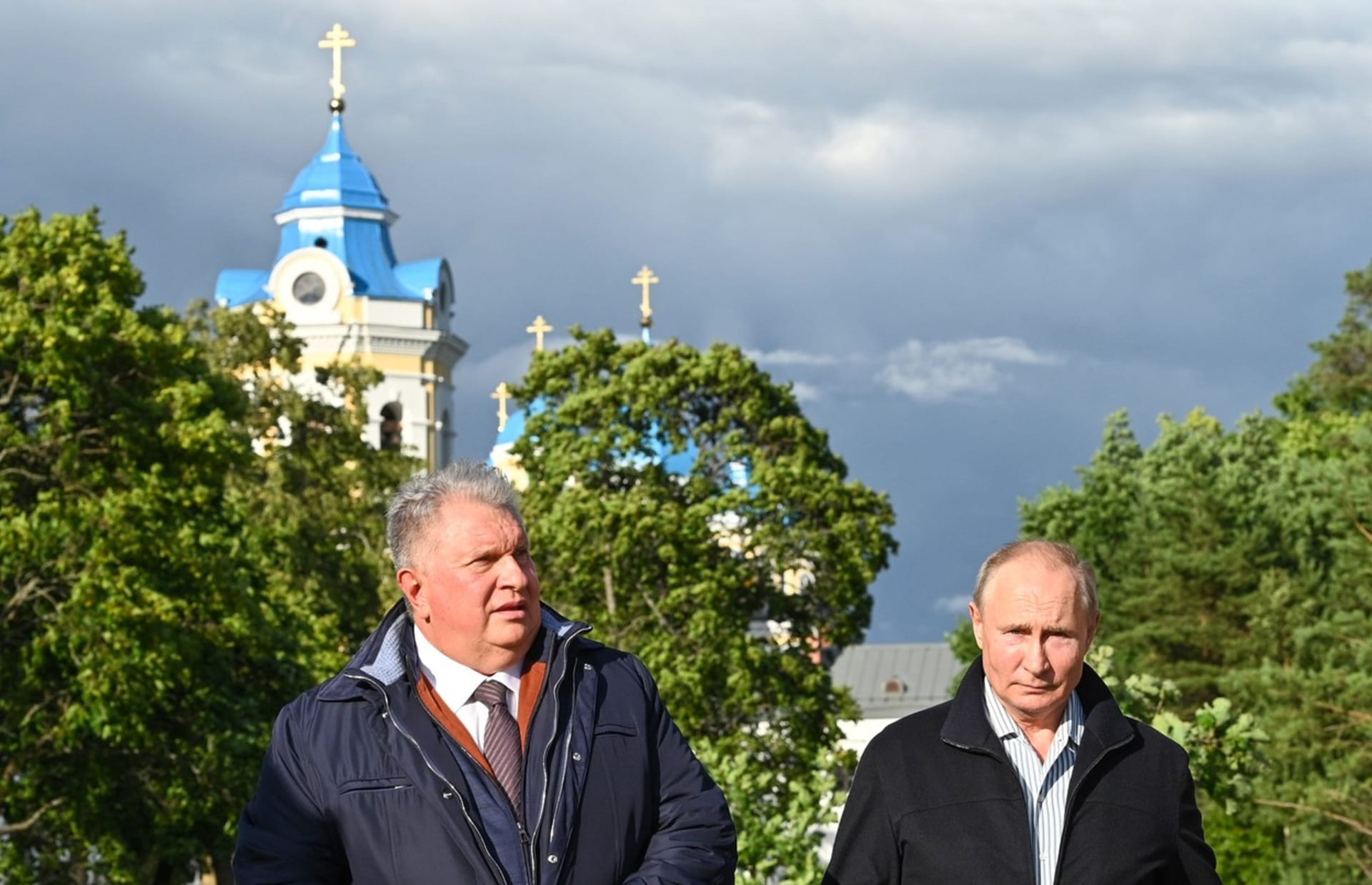 Vladimir Putin a Igor Sečin, 2021