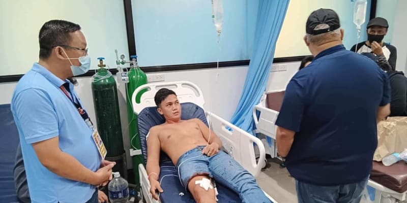 Čtyři mrtvé a 50 zraněných si vyžádal výbuch během katolické mše v Marawi na jihu Filipín (3. 12. 2023).