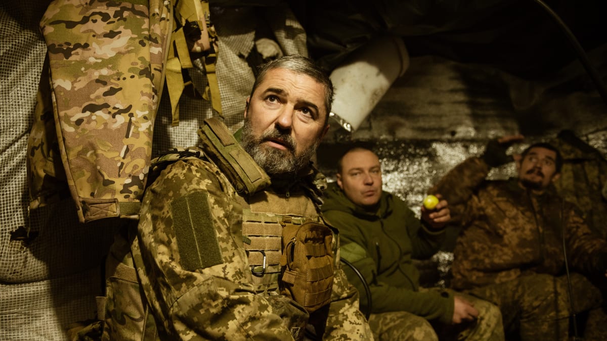 Ukrajinští vojáci v Doněcké oblasti, prosinec 2023 (ilustrační snímek)