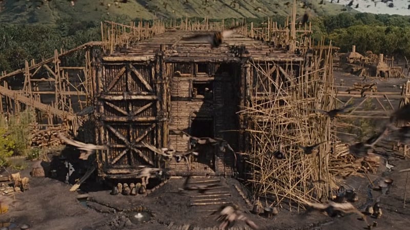 Takto si archu představují tvůrci filmu Noe z roku 2014