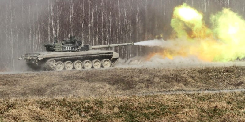 Ukázka střelby T-72M4 CZ