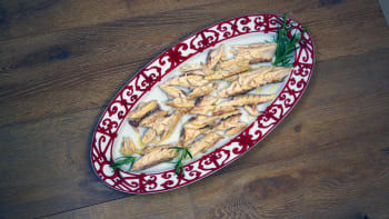 Prostřeno: Ryba pečená v solné krustě, zapečený fenykl