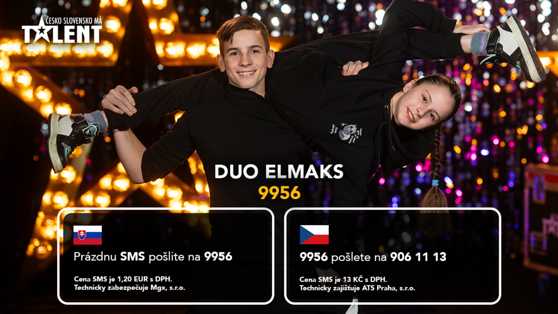 Finalisté Česko Slovensko má talent Duo ElMaks 
