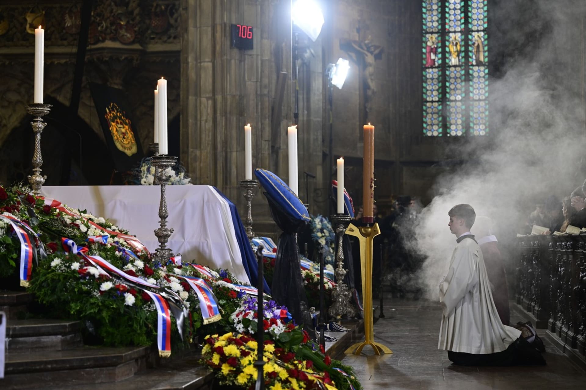 Pohřeb Karla Schwarzenberga (9. 12. 2023).
