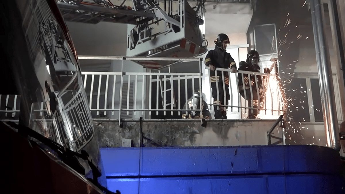 Rozsáhlý požár nemocnice v italském městě Tivoli si vyžádal mrtvé