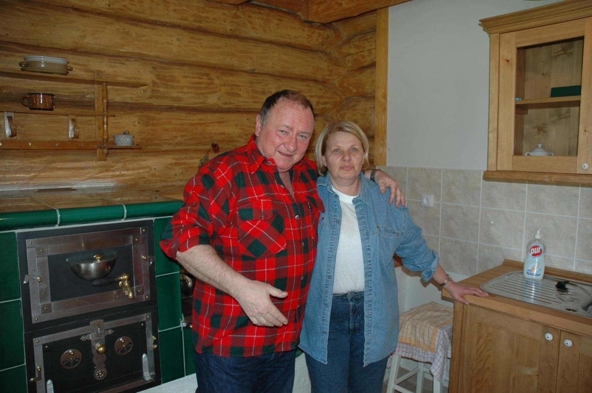 Vítězslav Jandák se svou ženou Zdenou. 