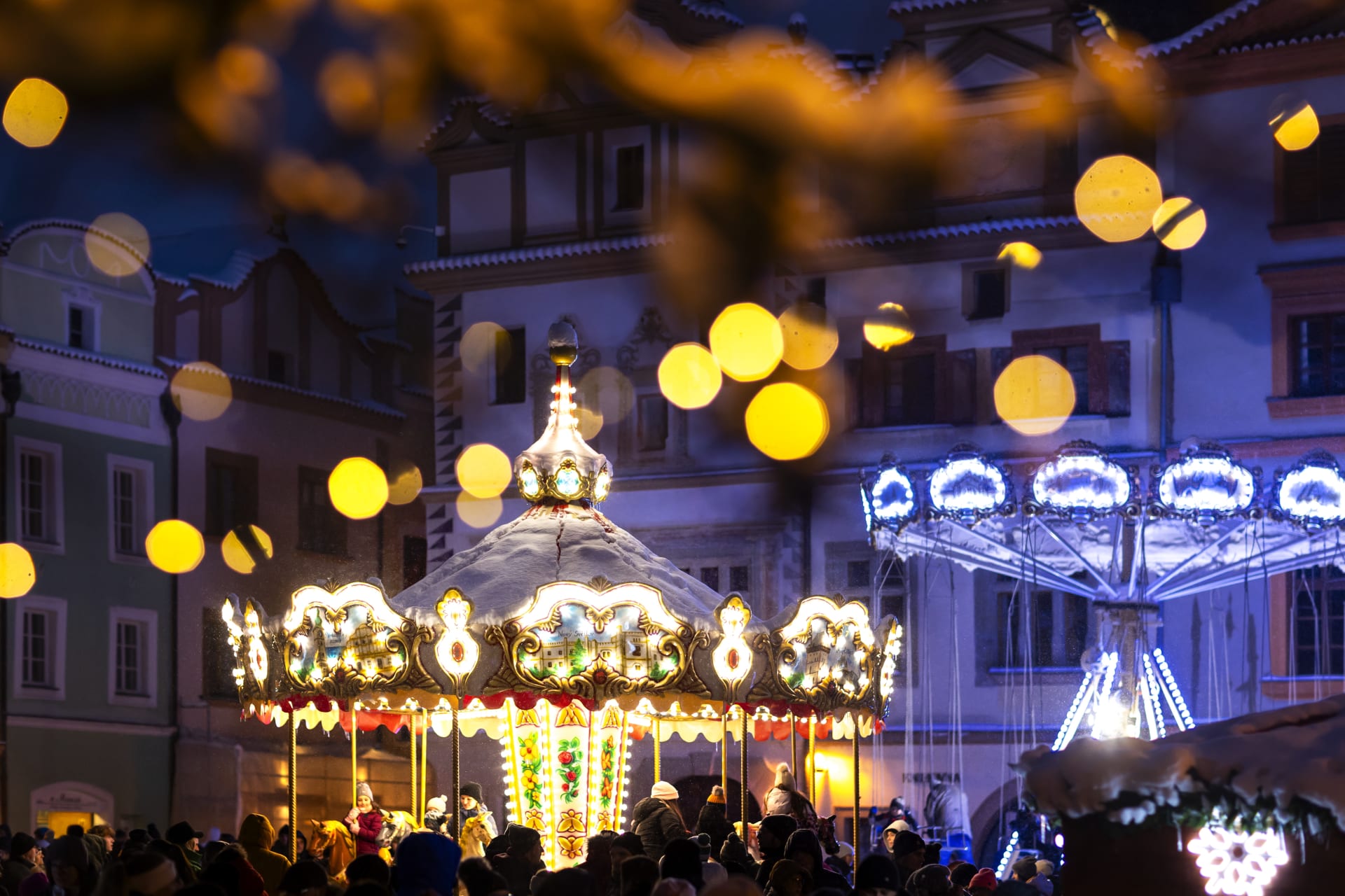 Vánoční trhy Pernštejnské náměstí Pardubice
