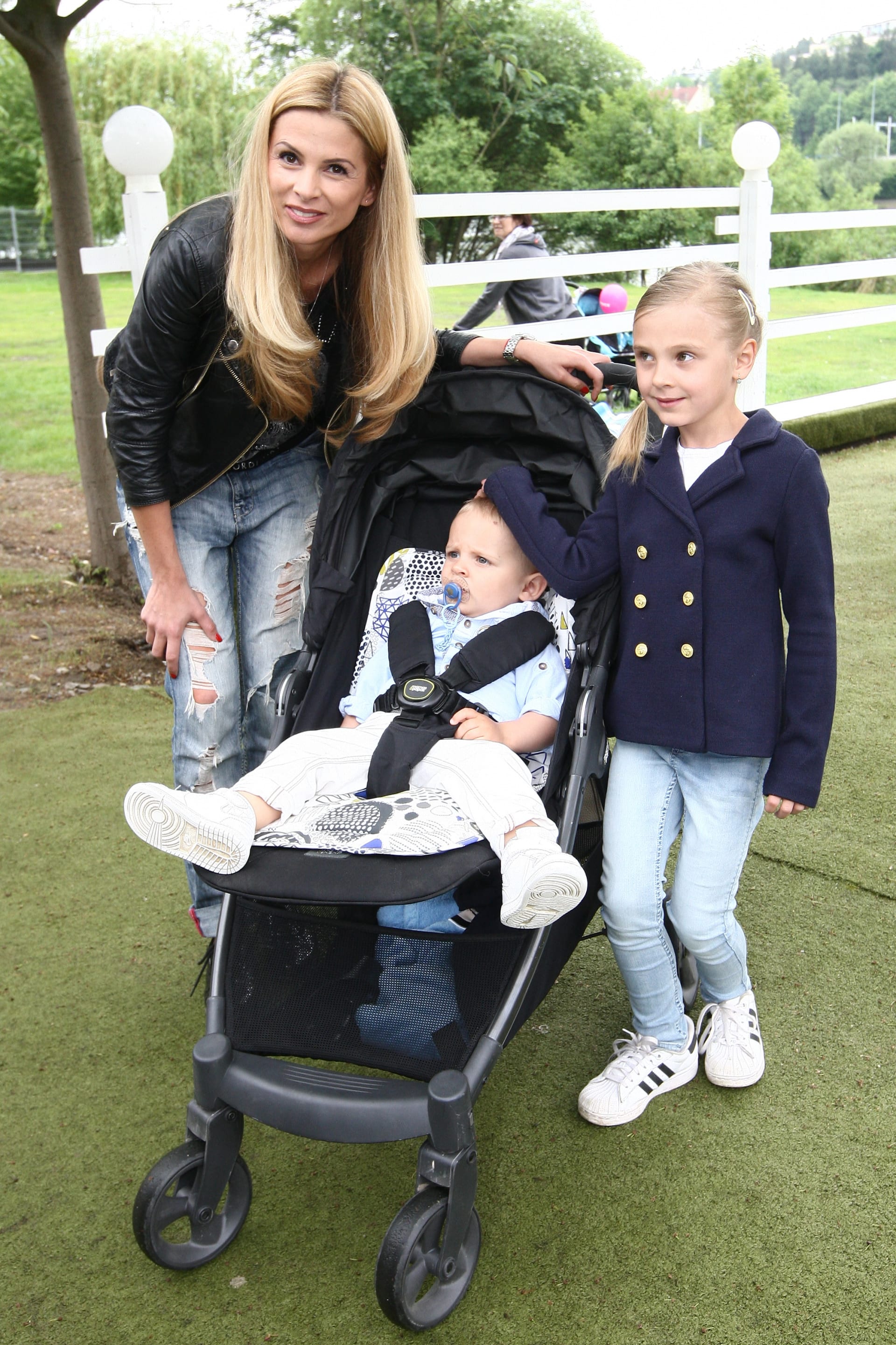 Tereza Vojtková má dvě krásné děti.