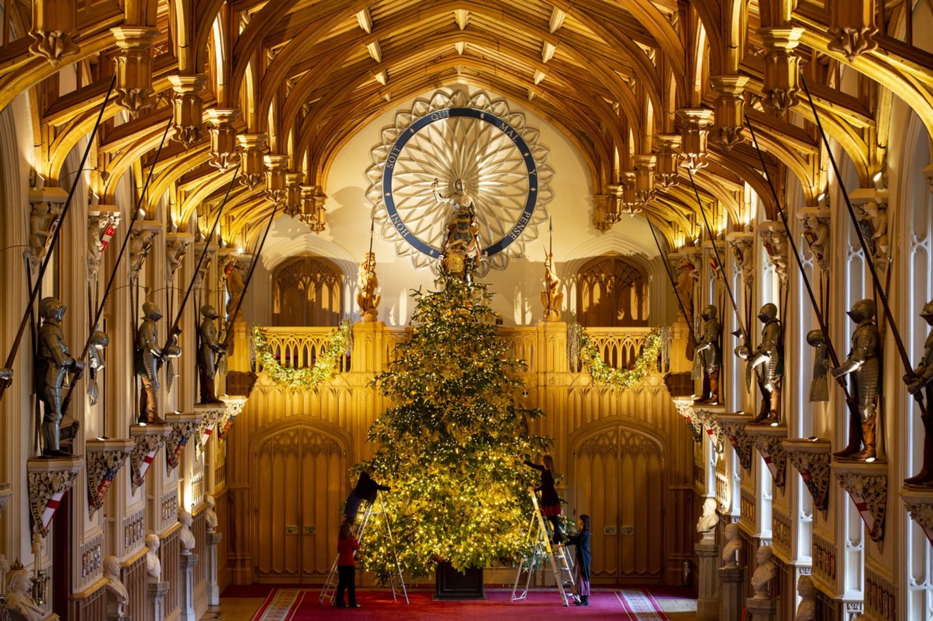 Vánoce na hradě Windsor 