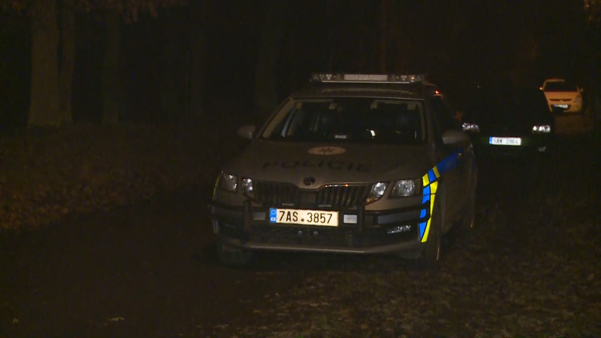 Policisté nalezli v Klánovickém lese dvě mrtvá těla (15. 12. 2023).