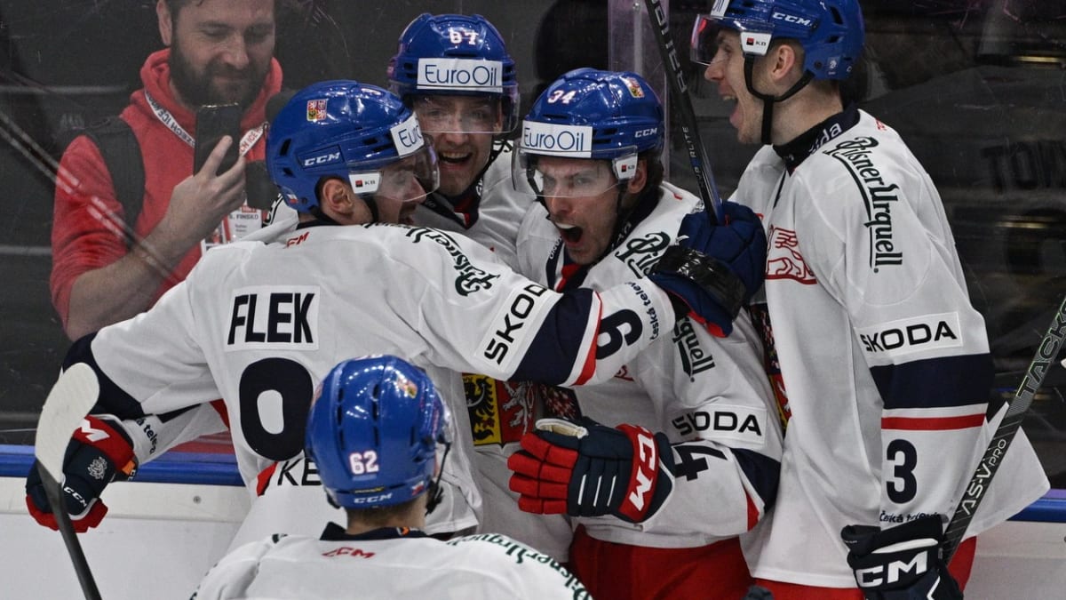 Češi se radují z další výhry na Švýcarských hokejových hrách