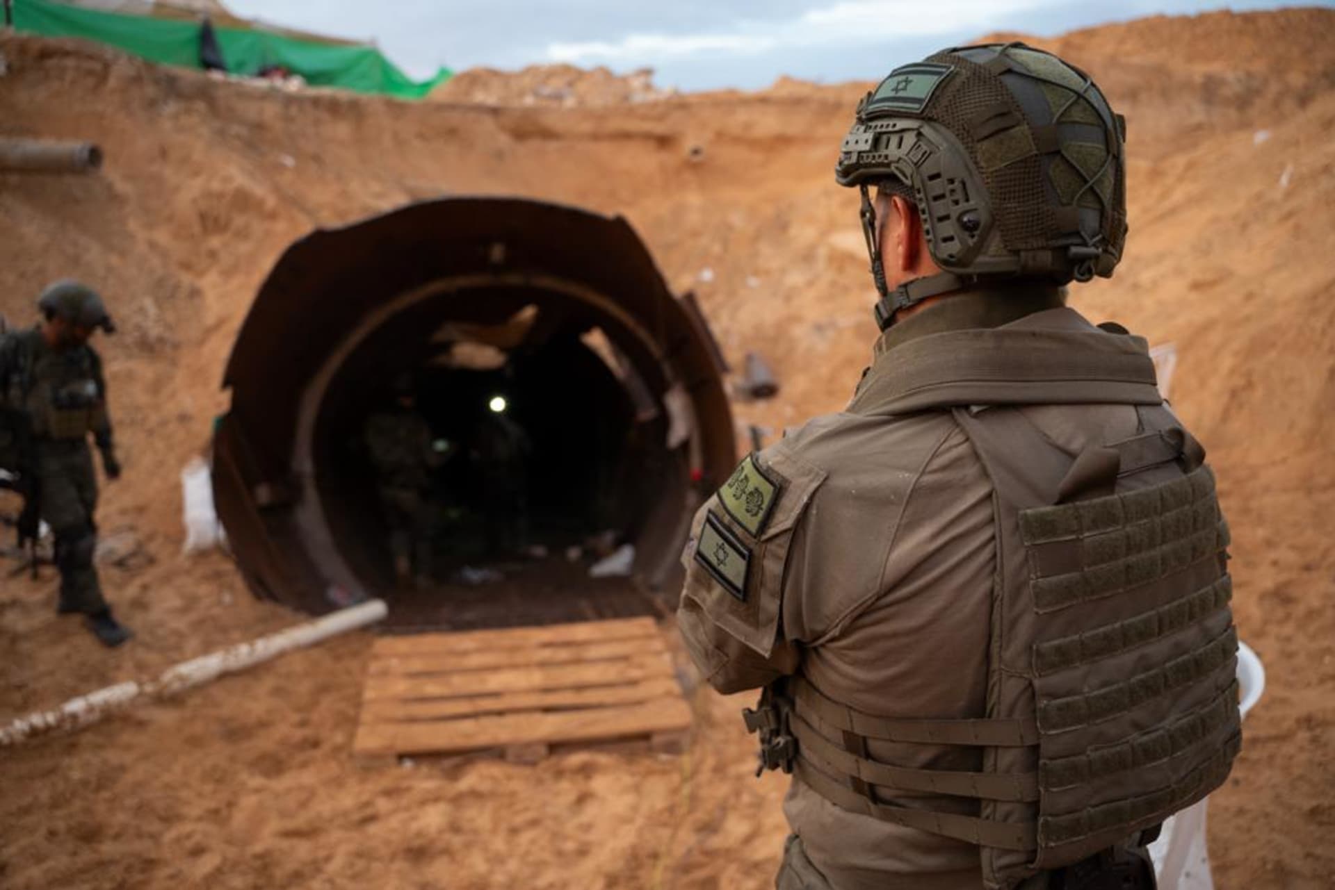 Izrael objevil v Pásmu Gazy údajně největší tunel vybudovaný Hamásem.