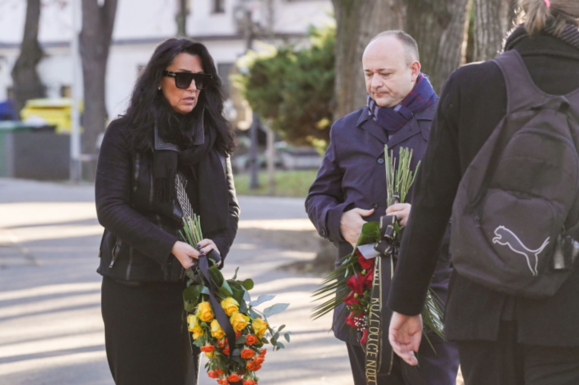 Pohřeb fotografa celebrit Petra Mráčka