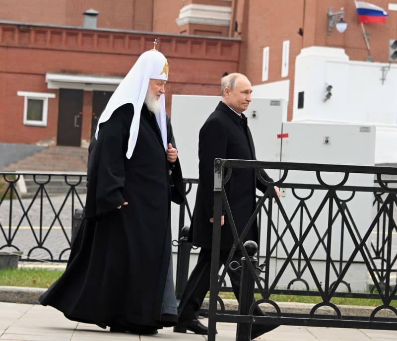 Patriarcha Kirill s ruským prezidentem Vladimirem Putinem