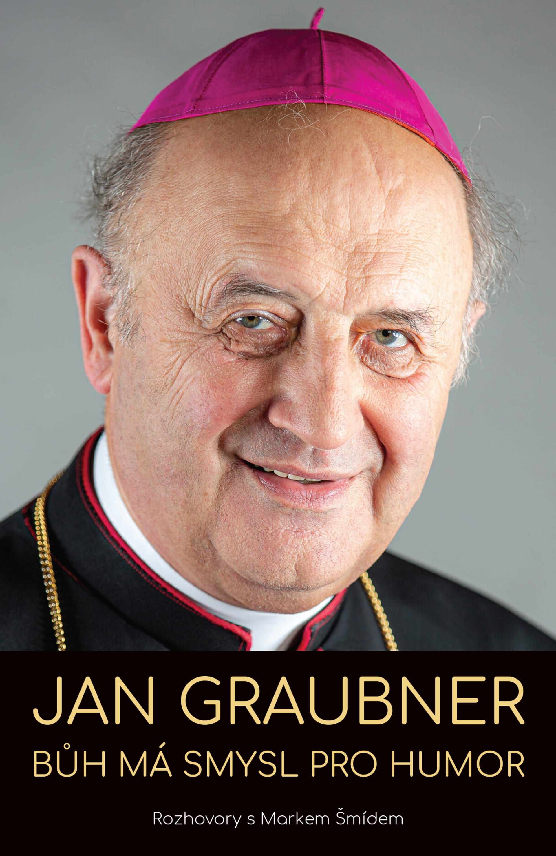Obálka nové knihy arcibiskupa pražského Jana Graubnera