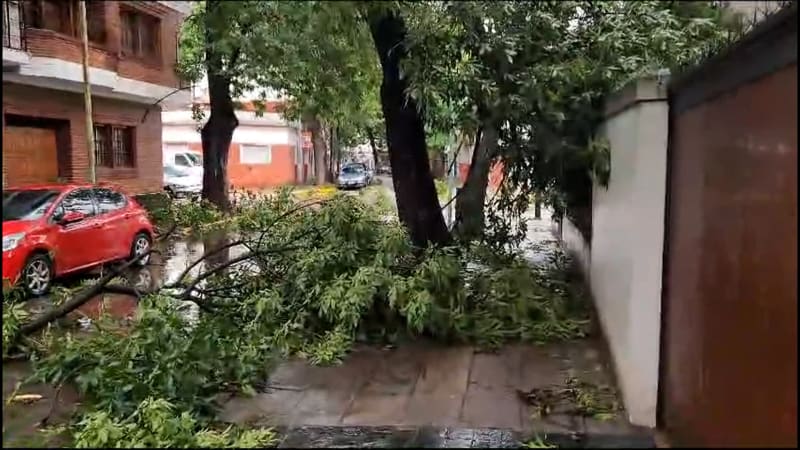 Argentinu zasáhla silná bouře.