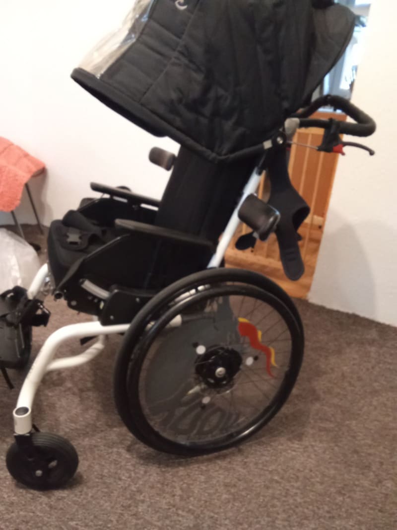 Vánoce s nadějí. Šestiletá dvojčata Matěj a Šimon potřebují takovéto invalidní vozíky pro děti. Na jeden už se vybraly peníze, pro druhé dvojče zatím finance schází.