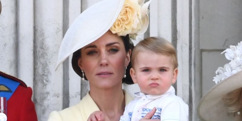 Princezna Kate se synem.