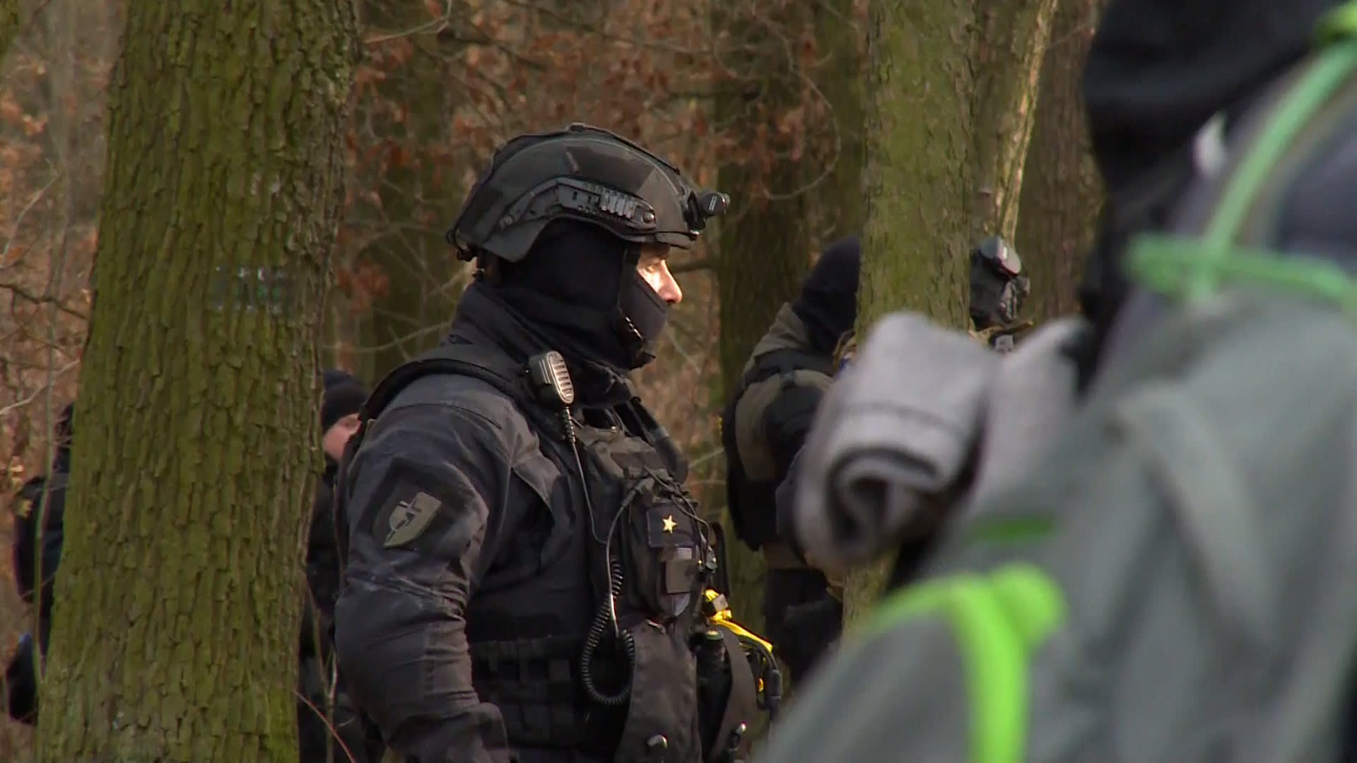 Policisté pátrali v Klánovickém lese.