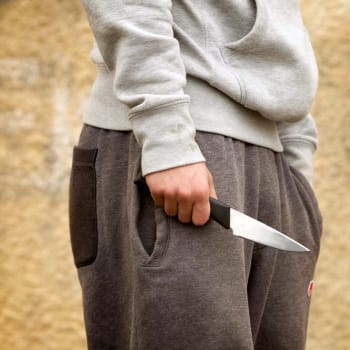 Žák z Třebíče lehce zranil pracovnici školy nožem (Ilustrační foto).