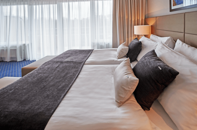 Hotel se vyznačuje elegancí a komfortem.